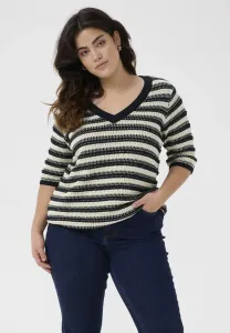 Джемпер стина Kaffe Curve, Turtledove Black Stripe