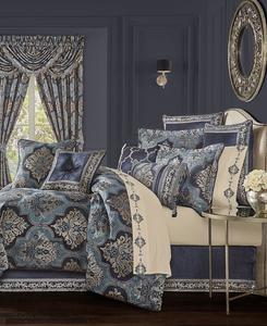 Комплект постельного белья Middlebury из 4 предметов, размер Queen J Queen New York, Indigo