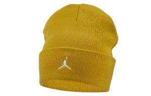 Nike Женская желтая шапка-бини из полиэстера