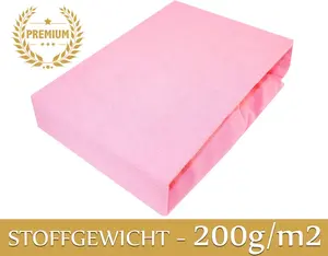 Простыня на резинке махровая простыня на резинке 160х200 см розовая ПРЕМИУМ Timex-Pol