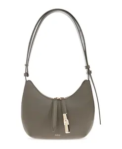 Маленькая сумка через плечо Goccia Furla, зеленый