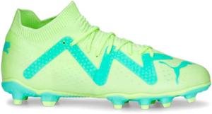 Футбольные бутсы PUMA Future Match для твердого и искусственного покрытия (маленький/большой ребенок), черный/желтый