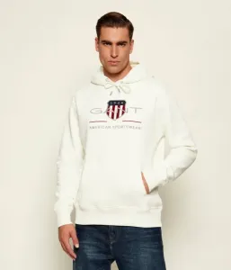 Толстовка regular fit Gant, белый