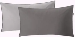 Чехол на подушку Little Cloud "Линда", (1 шт.), простой, очень элегантный дизайн Kleine Wolke 40х80 см, цвет silbergrau