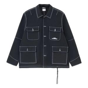 Куртка скейтборд серии много карманов свободная куртка Li-Ning, черный