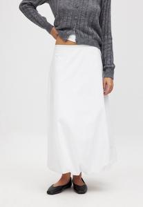 Длинная юбка NA-KD, белый