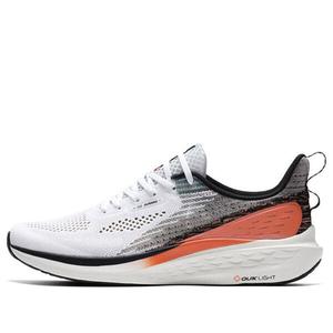 Кроссовки 361 Degrees QU!K Light Breathable Running Shoes 'White Black Orange', белый