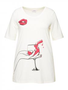 Футболка MIAMODA, цвет schneeweiß