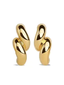 Серьги-клипсы с торсионом Alaïa, золотистый