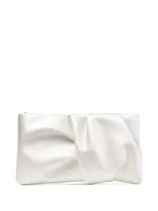 Клатч Bonny со сборками JIMMY CHOO, белый