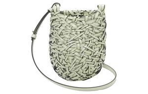 Кожаная плечевая сумка из коровьей кожи, Маленькая кроссбоди для женщин, Весенний нефрит LOEWE