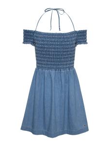 Летнее платье Tommy Jeans, синий деним