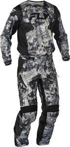Комплект экипировки Fly Racing Patrol Off-Road (брюки и джерси, надеваемые поверх ботинок) для мотокросса, квадроциклов и езды по бездорожью., Grey/Black