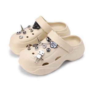 Универсальные клоги для женщин XMISTUO, 3091-2 Белый[Шпилька Робот]