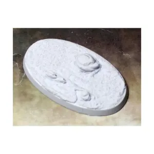 Скошенное основание 65x30 мм — Пустыня Пустошь, Miniature Bases - Desert Wastelands