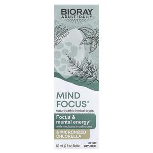 Bioray, Mind Focus, без спирта, 60 мл (2 жидк. унции)