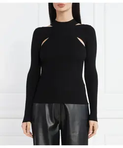 Блузка Шариц Regular fit Hugo, черный