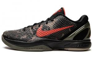 Мужские баскетбольные кроссовки Nike Zoom Kobe 6, Black/Red