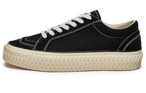 Кеды унисекс с низким верхом черного цвета Excelsior