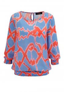 Блузка Aniston SELECTED, синий