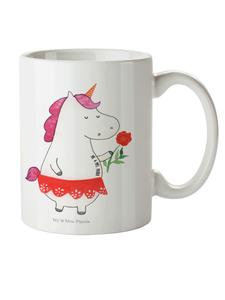 Детская кружка единорог леди без слов в белом цвете Mr. & Mrs. Panda