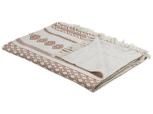 Одеяло Beliani JORHAT, 130x1x180 см цвет beige/braun