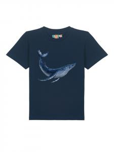 Футболка wat? Apparel, темно-синий