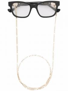 Очки в квадратной оправе Gucci Eyewear, черный