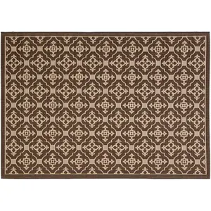 Внутренний и внешний ковер из плитки для двора Safavieh, мультиколор, 244x336 см