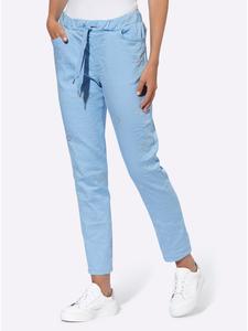 Тканевые брюки Heine, светло-синий