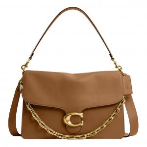 COACH Кожаная сумка кроссбоди через плечо Tubas женская медово-коричневая