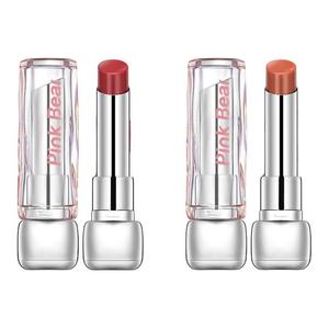 Pink Bear Помада для губ Pinkbear Sugar Light Water Serums, глянцевая, блестящая, прозрачная и увлажняющая, 3.2 г