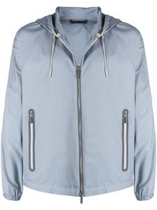 Zegna куртка на молнии, синий