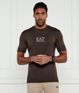 Футболка мужская Ea7 облегающего кроя, коричневый