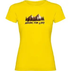 Футболка Kruskis Hiking For Life, желтый