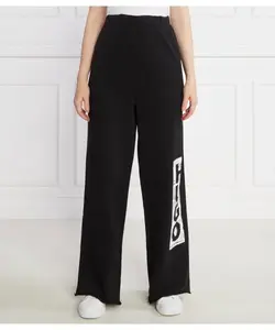 Спортивные штаны Nasuede Loose fit Hugo, черный