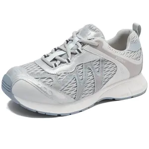 JOSINY Женские низкие повседневные туфли серебристо-голубые, цвет Silver Blue