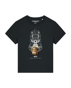 Рубашка Watapparel Eichhörnchen, черный