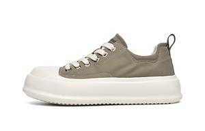 HLA Низкие скейтерские кроссовки мужские бежево-коричневые, цвет Beige Brown