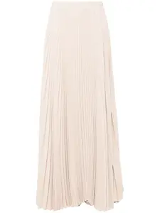 Длинная плиссированная юбка STYLAND, нейтральный
