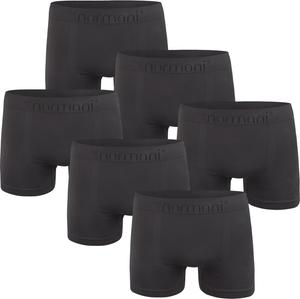 Боксеры normani 6 Stück Mikrofaser s für Herren aus Nylon, антрацит