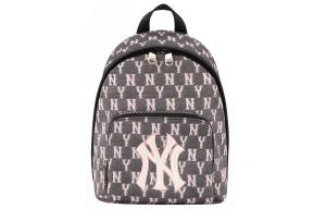 Monogram Collection Полиэстер Рюкзак Mini Унисекс Грязный Розовый MLB
