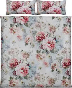 Постельное белье роза 1x 200x200 см + 2x 40x80 см Erwin Müller