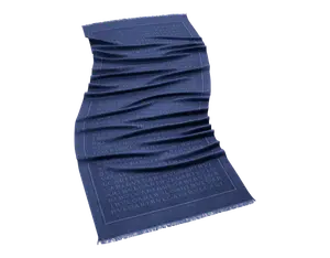 Палантин Bvlgari, синий