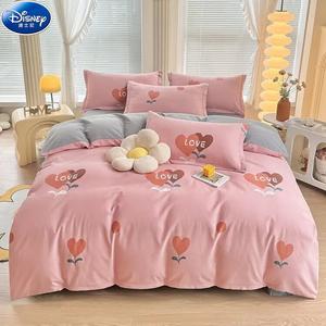 Disney Комплект постельного белья, 4 предмета, 180 см, пододеяльник 200x230 см