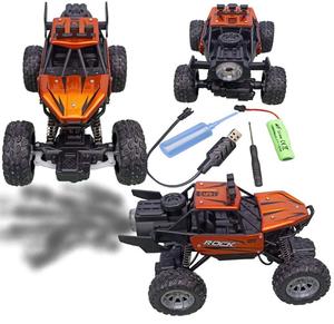 Машинка с дистанционным управлением МЕТАЛЛ ОРАНЖЕВЫЙ парогенератор КУРЯЩИЙ ДЫМ игрушечный автомобиль оранжевый 19х13х13 PakaNiemowlaka