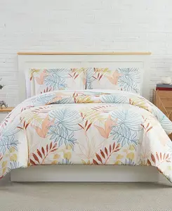 Комплект постельного белья Tropic Leaf из 3 предметов, полный/двуспальный Southshore Fine Linens, multi