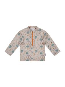 Sterntaler Купальная рубашка с длинными рукавами в стиле сафари, бежевого цвета