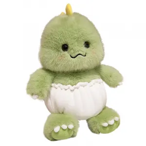 Плюшевая игрушка для детского сада маленькое животное динозавр слон выдра мягкая кукла тряпичная кукла высота 40см AORUNJU, Dinosaur-Diaper Style