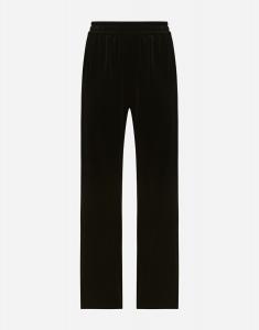 Вельветовые спортивные брюки Dolce & Gabbana, черный